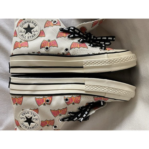 Converse Chuck Taylor All‎ Star Batman High Top Sneakers Limited Edition SZ 7 - Picture 3 of 14
